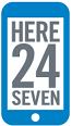 Here 24 Seven Logo